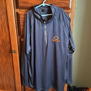 1/4 zip Bears shirt